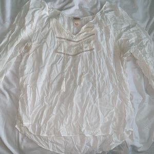 Mossimo white blouse